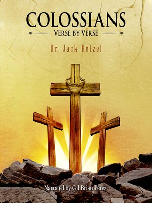 cover image of Colossians Verse by Verse
